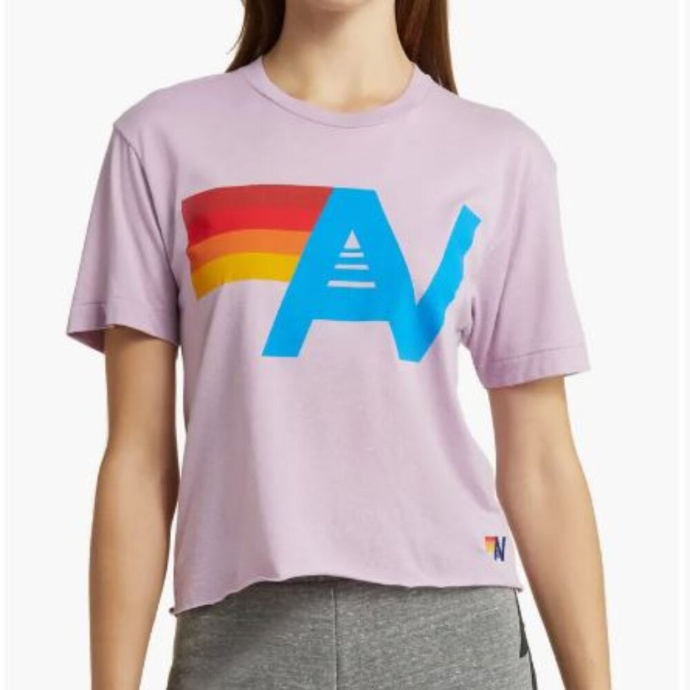 Aviator Nation Logo Boyfriend Tee